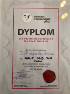 Diploma for JWP